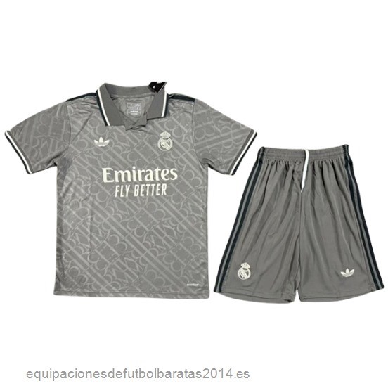 Nuevo 3ª Conjunto De Hombre Real Madrid 24/25 Negro Baratas